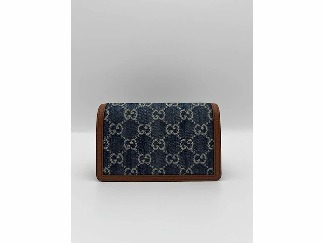 Gucci - dionysus mini bag denim - handtas - op echtheid geconroleerd - designer - afbeelding 3 van  9