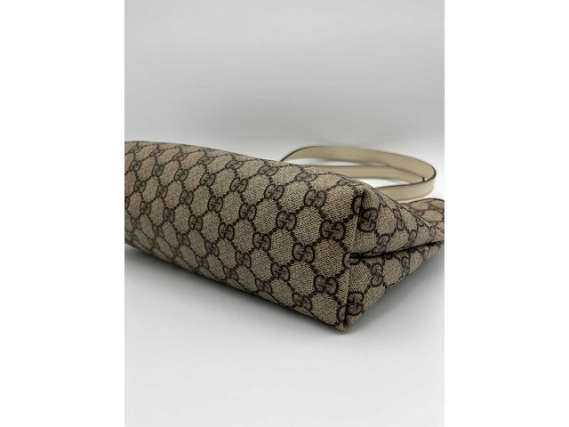 Gucci - gg supreme tote bag - handtas - op echtheid geconroleerd - designer - afbeelding 5 van  10