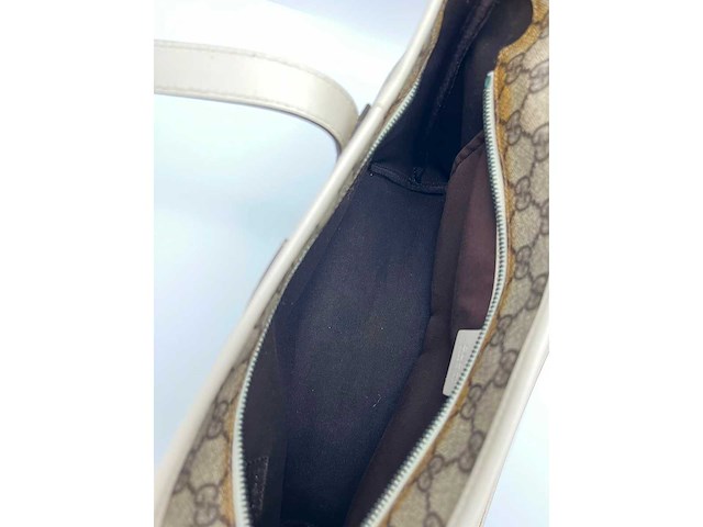 Gucci - gg supreme tote bag - handtas - op echtheid geconroleerd - designer - afbeelding 10 van  10
