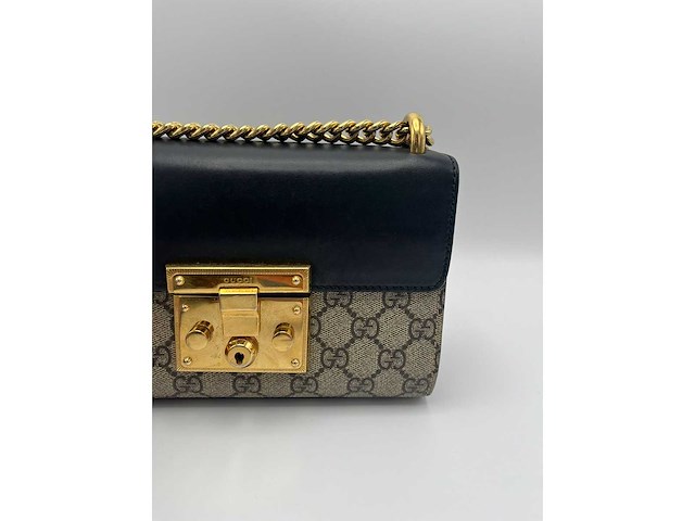 Gucci - padlock bag - handtas - op echtheid gecontroleerd - afbeelding 4 van  9