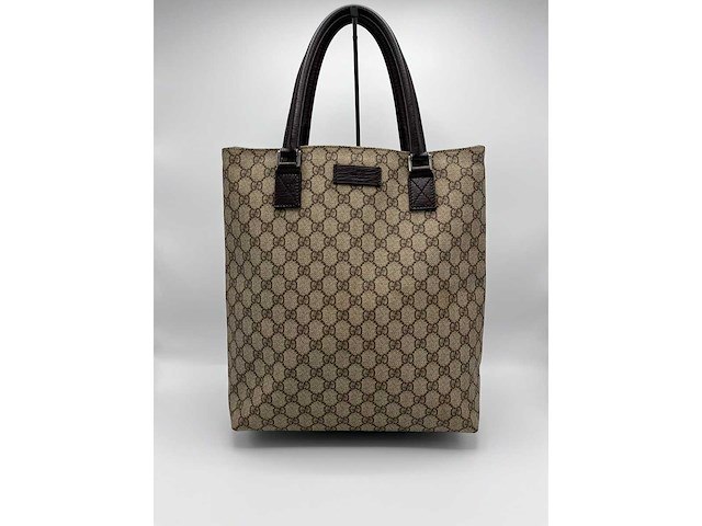 Gucci - supreme tote bag - handtas - op echtheid geconroleerd - designer - afbeelding 4 van  10
