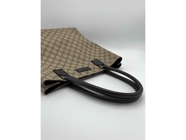 Gucci - supreme tote bag - handtas - op echtheid geconroleerd - designer - afbeelding 6 van  10