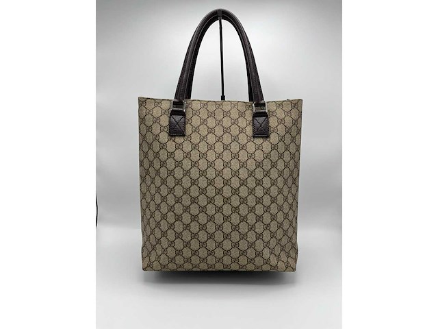 Gucci - supreme tote bag - handtas - op echtheid geconroleerd - designer - afbeelding 9 van  10