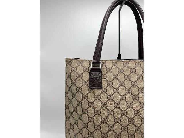 Gucci - supreme tote bag - handtas - op echtheid geconroleerd - designer - afbeelding 10 van  10