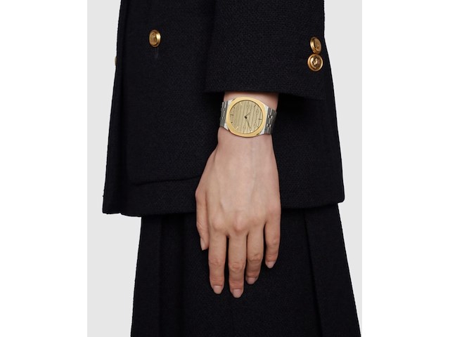 Gucci 25h watch met 18kt goldplating - 38mm - afbeelding 4 van  4