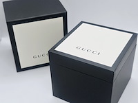 Gucci 3000sm massief 925 zilveren horloge met parelmoer wijzerplaat - afbeelding 8 van  9