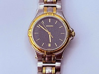 Gucci 9040m two tone herenhorloge met snowflake wijzerplaat - afbeelding 5 van  12