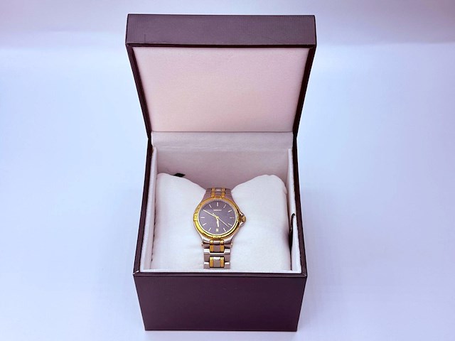 Gucci 9040m two tone herenhorloge met snowflake wijzerplaat - afbeelding 10 van  12