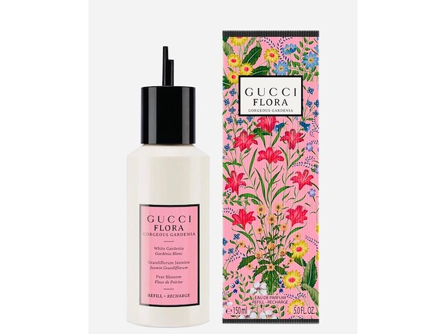 Gucci flora 'gorgeous gardenia' 150ml refill eau de parfum - afbeelding 2 van  4