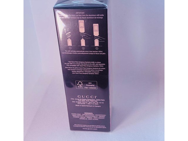 Gucci flora 'gorgeous gardenia' 150ml refill eau de parfum - afbeelding 4 van  4