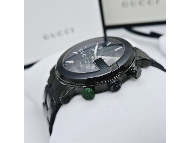 Gucci g chrono herenhorloge - inclusief doos - afbeelding 4 van  8