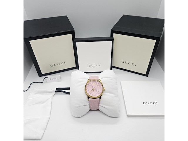 Gucci g-timeless horloge - originele full set - afbeelding 1 van  12