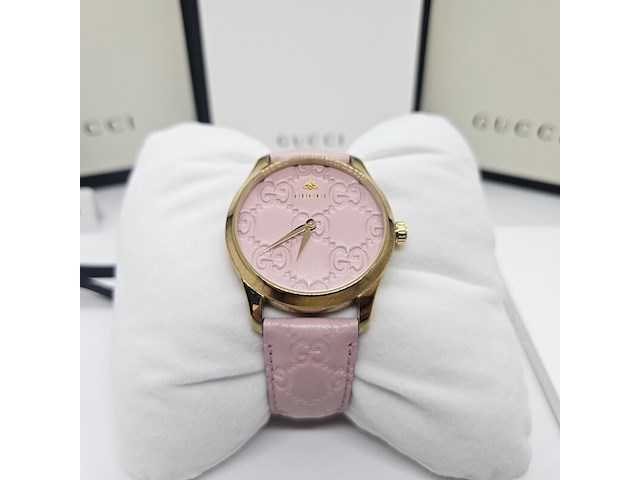 Gucci g-timeless horloge - originele full set - afbeelding 7 van  12