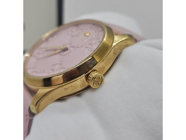 Gucci g-timeless horloge - originele full set - afbeelding 9 van  12