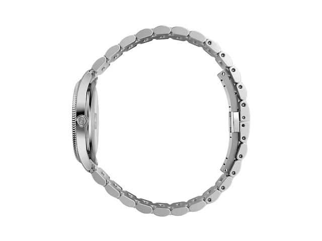 Gucci g-timeless parelmoer dameshorloge met diamanten accenten - afbeelding 5 van  6