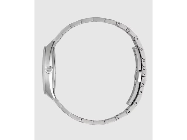 Gucci interlocking watch met 8 diamanten en pink goldplating - afbeelding 2 van  4