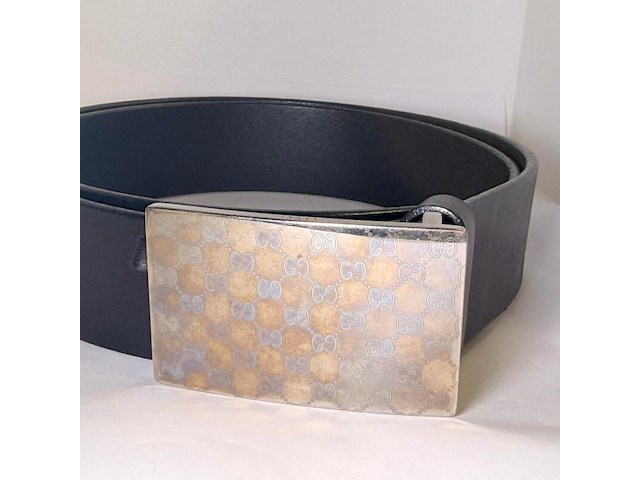 Gucci kalsleren herenriem - maat 95 - afbeelding 2 van  5