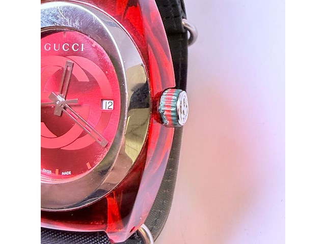Gucci sync xxl horloge met nieuwe band - afbeelding 2 van  14