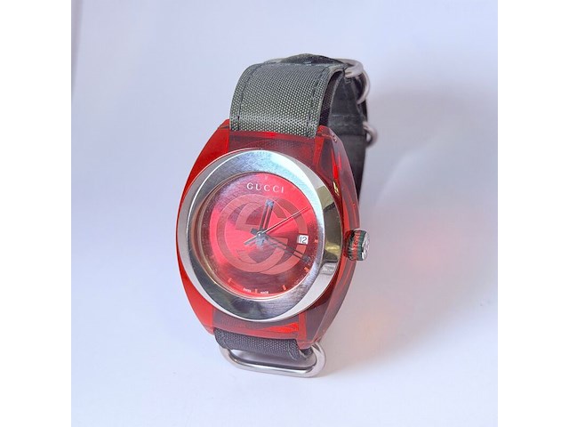 Gucci sync xxl horloge met nieuwe band - afbeelding 10 van  14