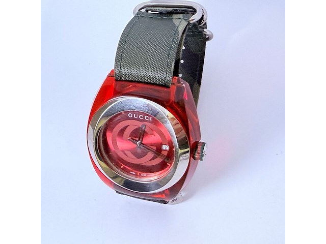 Gucci sync xxl horloge met nieuwe band - afbeelding 11 van  14