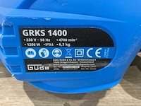 Gude - gak710 tele / grks1400 - verlengde kettingzaag en kantensnijder - afbeelding 10 van  10
