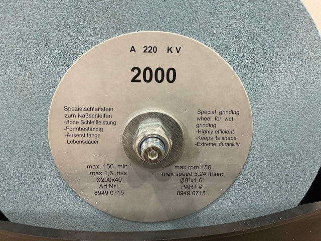 Gude - gns 200 vs - natslijpmachine - afbeelding 9 van  11