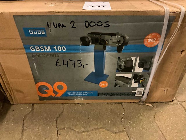 Güde gbsm 100 bandschuurmachine - afbeelding 5 van  5