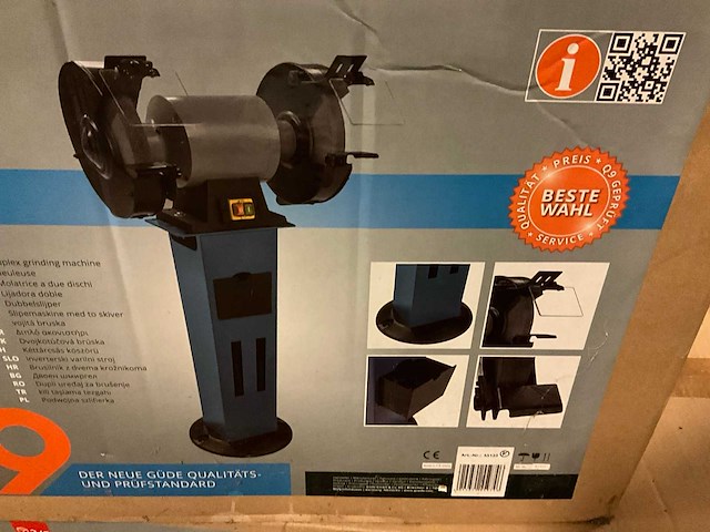 Güde gds 250 dubbelsteens slijpmachine - afbeelding 3 van  4