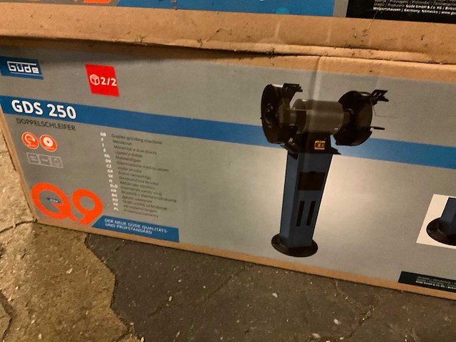 Güde gds 250 dubbelsteens slijpmachine - afbeelding 4 van  4