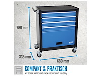 Güde gereedschapswagen gw 4.1 35 x 68 x 76cm - afbeelding 2 van  5