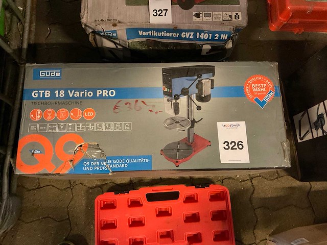 Güde gtb 18 vario pro tafelboormachine - afbeelding 1 van  1