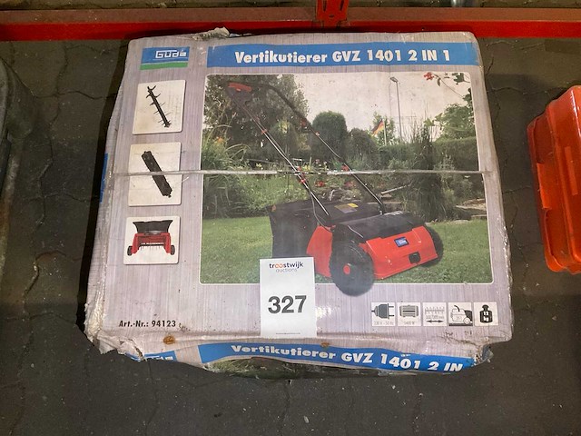 Güde gvz 1401 2 in 1 verticuteermachine - afbeelding 1 van  1