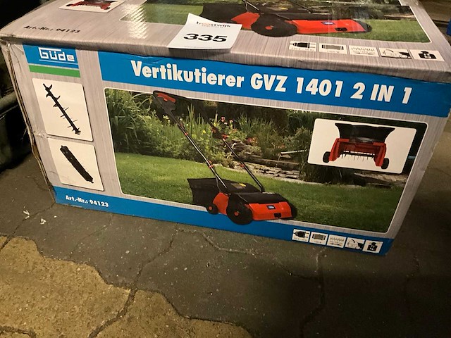 Güde gvz 1401 verticuteermachine - afbeelding 3 van  3