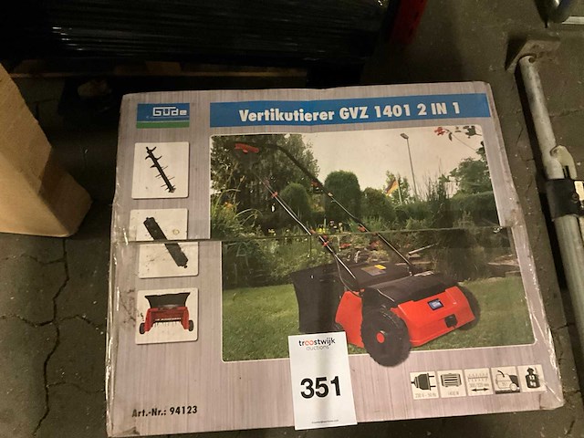 Güde gvz 1401 verticuteermachine - afbeelding 3 van  4