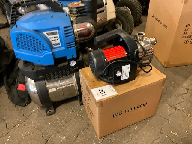 Güde & jmc waterpomp (2x) - afbeelding 1 van  8