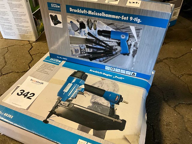 Güde pneumatische tacker & beitel - afbeelding 1 van  3
