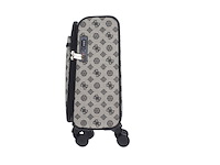 Guess beyza 18inch dames reiskoffer/handbagage zwart - afbeelding 4 van  6