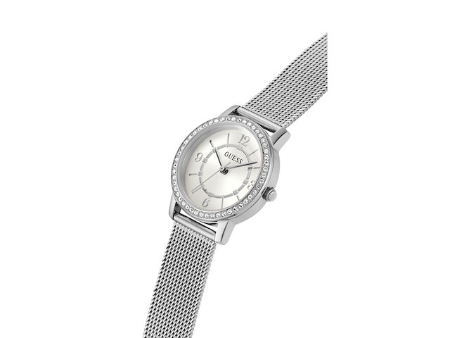 Guess dames horloge gw0534l1 staal quartz met zilverkleurig - afbeelding 2 van  4