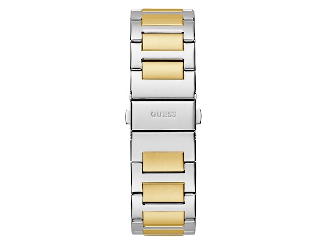 Guess heren 42mm horloge tweekleurige armband - afbeelding 3 van  3