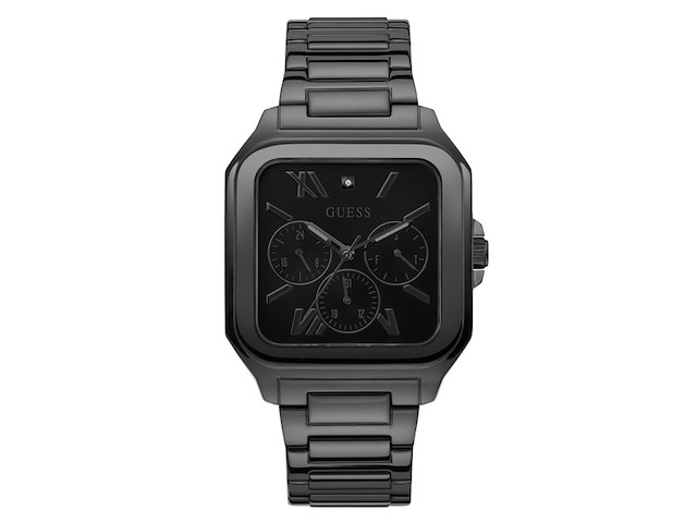 Guess heren horloge tweekleurige armband 42mm - afbeelding 1 van  1