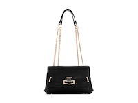 Guess schoudertas silvye convertible xbody zwart - afbeelding 1 van  6