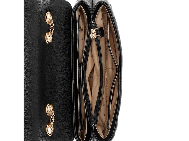 Guess schoudertas silvye convertible xbody zwart - afbeelding 4 van  6