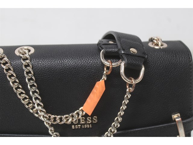 Guess schoudertas silvye convertible xbody zwart - afbeelding 6 van  6