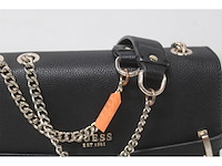 Guess schoudertas silvye convertible xbody zwart - afbeelding 6 van  6