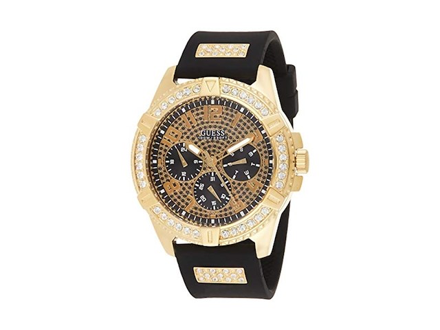 Guess watch w1132g1 rvs zwart - afbeelding 2 van  3