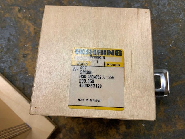 Guhring hsk a50 testdoorn - afbeelding 4 van  5