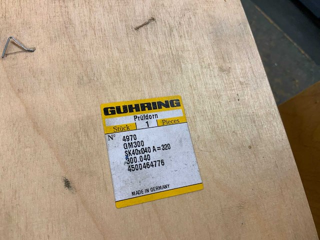 Guhring sk 40 testdoorn - afbeelding 3 van  5