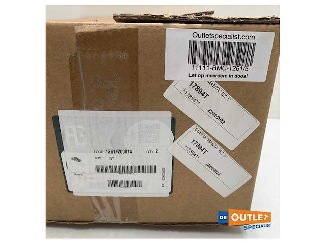 Guidi 1261 bronze waterschep size 5 inch - afbeelding 5 van  5