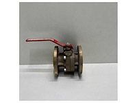 Guidi 2 inch bronze ball valve with flange - pn16 br.d50 - afbeelding 3 van  4
