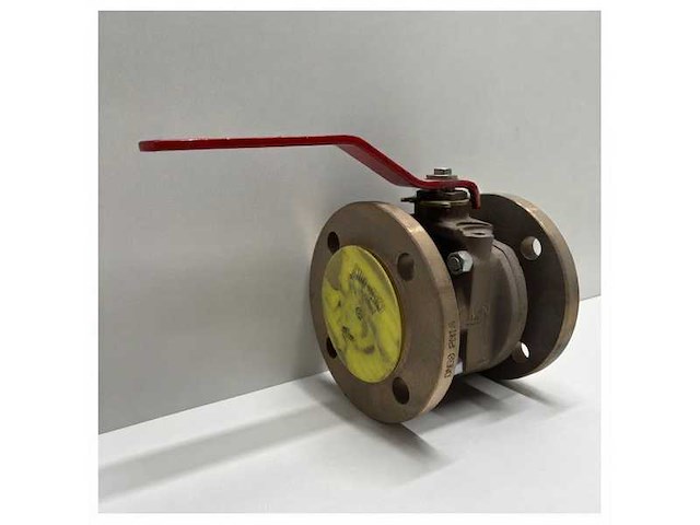 Guidi 2 inch bronze ball valve with flange - pn16 br.d50 - afbeelding 4 van  4